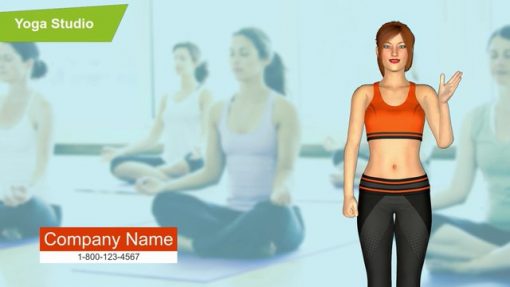 Yoga 3D Avatar Video HD