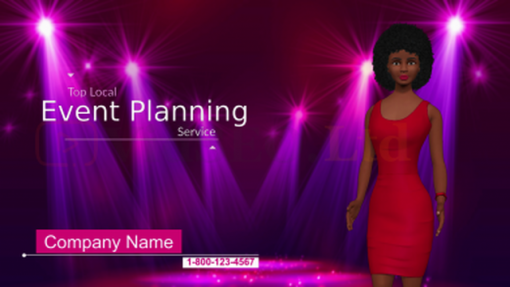 Event Planner 3D Avatar Video HD